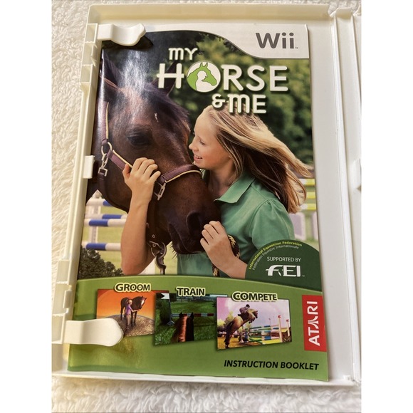 My Horse & Me‎ Nintendo Wii 2008 Authentic Tested Equestrian Simulation CIB - Picture 6 of 11